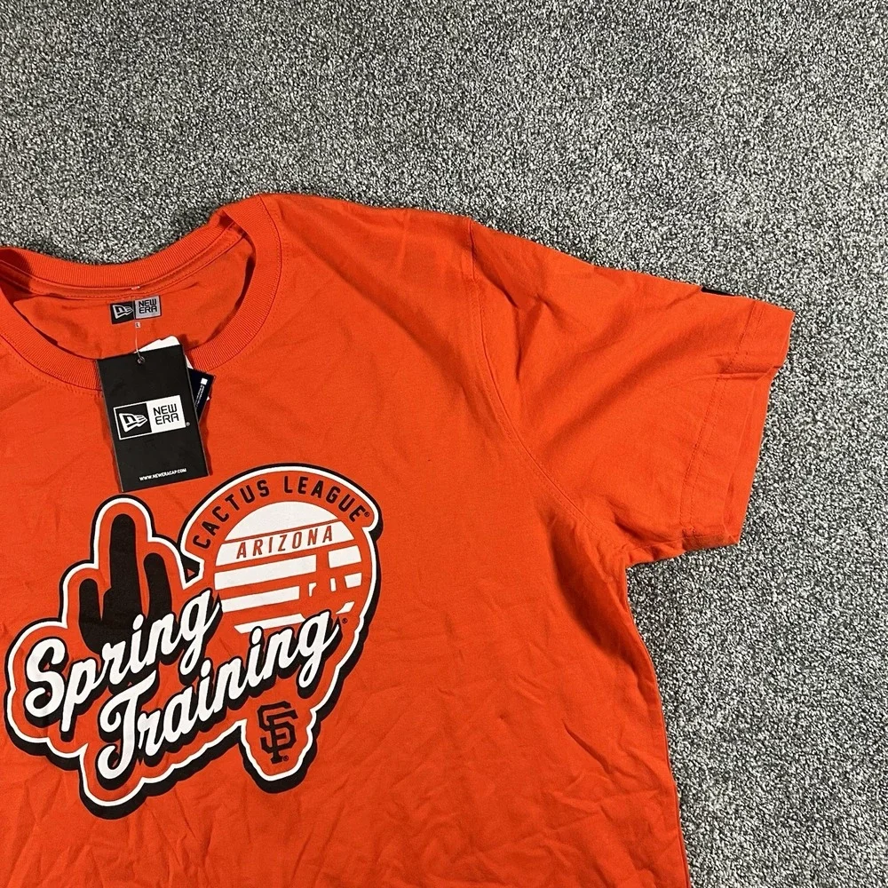 New Era SF Giants Spring Training Cactus League T-Shirt NWT Men's Large